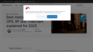 Bennetts - Best Motorcycle Tracker 2025