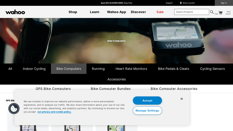 Shop Bike Computers | Bike GPS Tracker - Wahoo Fitness
