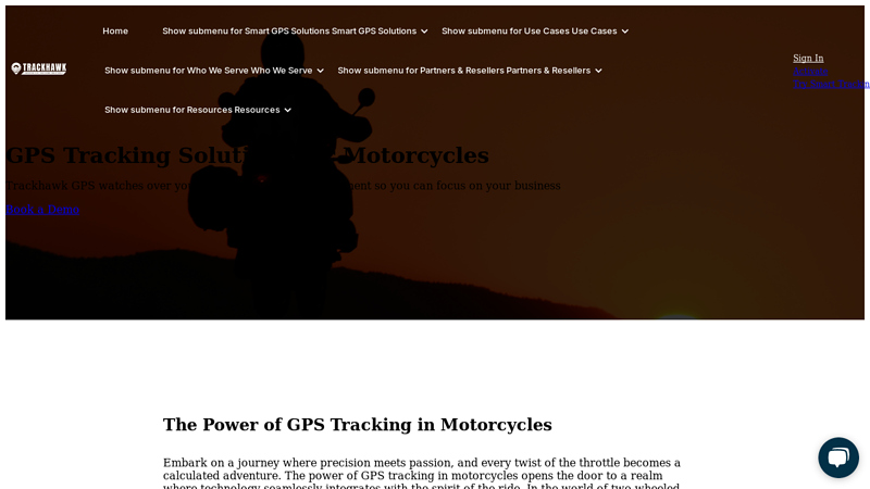 GPS Tracking Solutions for Motorcycles