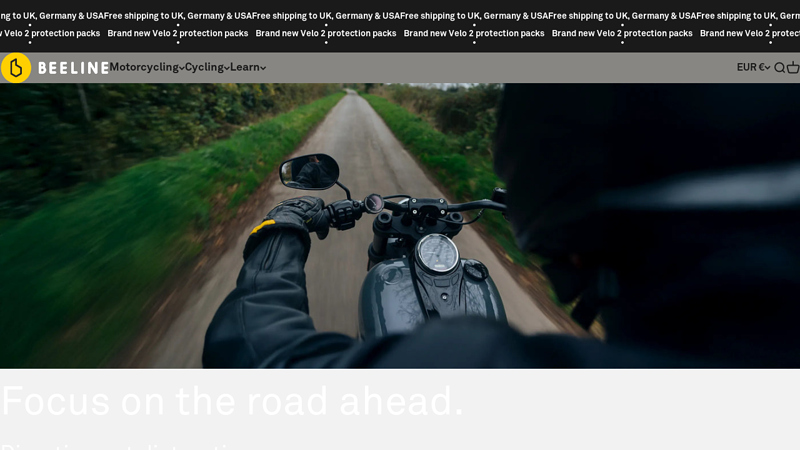 Beeline Moto II: The Simplest Smart GPS for Motorcyclists