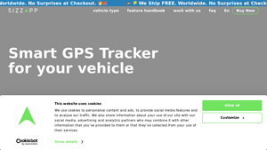 Sizzapp - Real-Time GPS Trackers for Vehicles