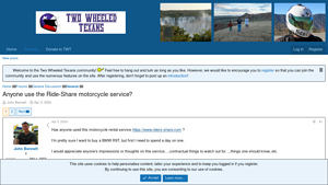 Twtex - Ride-Share Motorcycle Rentals