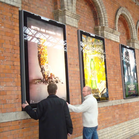 Aluminium LED Backlit Tension Fabric Advertising Light Box