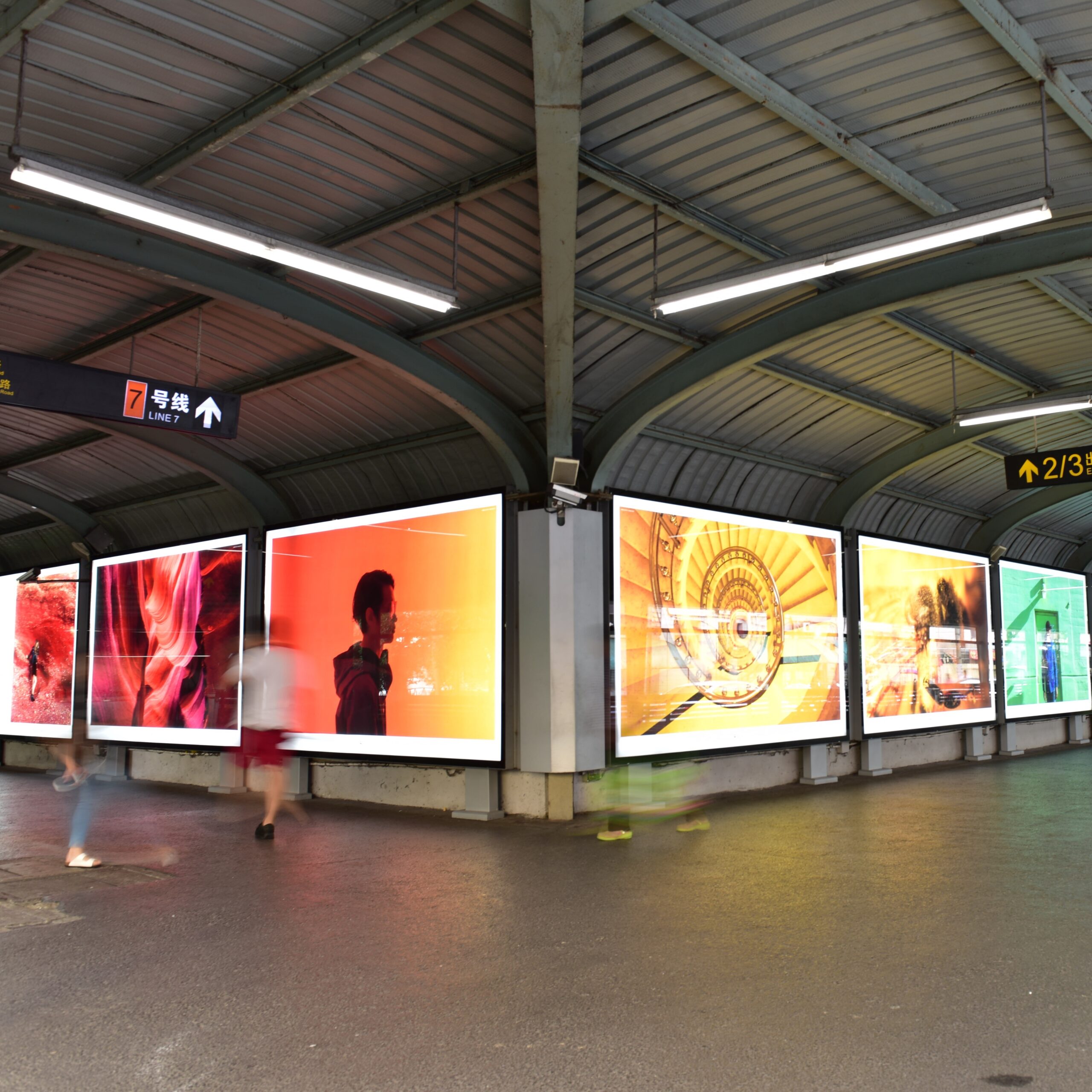 Aluminium LED Backlit Tension Fabric Advertising Light Box