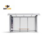 Digital Multifunctional Smart Bus Stop Station Air Conditioner Solar Advertising LED Display Bus Shelter