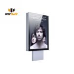 Outdoor Aluminum Mupi Poster Advertising Light Box Standing Scrolling Light Boxes