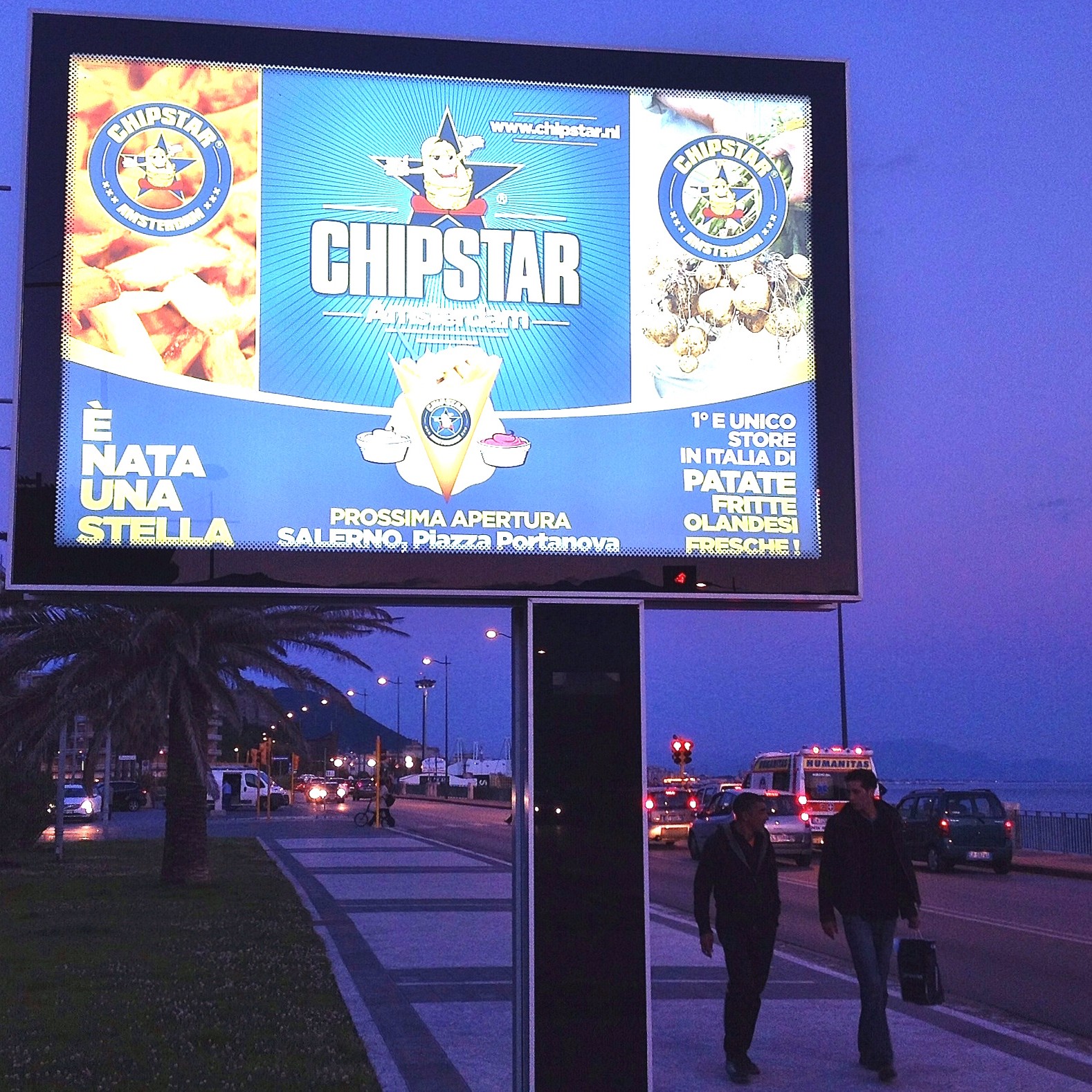 Outdoor LED Screen Digital Billboard Metal Steel Structure Billboard